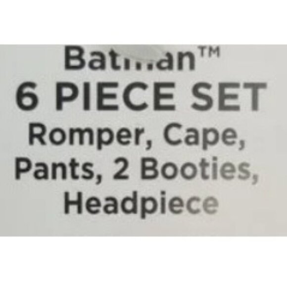 Rubie's Infant Baby Boys Halloween Costume DC Friends Batman 0-6 Months - Picture 8 of 9